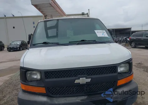2012 Chevrolet Express 2500 Work Van from USA, damaged, VIN 1GCWGFBA9C1165235